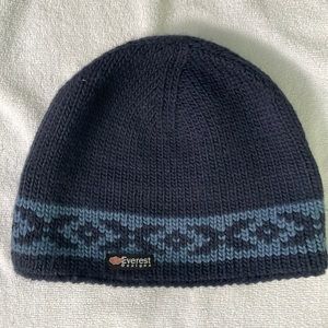 Everest Designs navy blue beanie